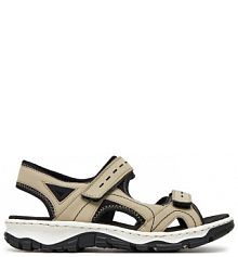 Sandały Rieker beżowe damskie