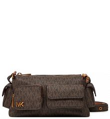 Torebka listonoszka MICHAEL Michael Kors brązowa