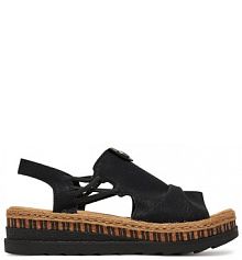 Sandały Rieker czarne damskie