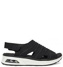 Sandały Rieker czarne damskie