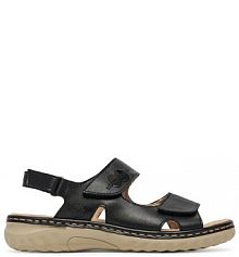 Sandały Rieker czarne damskie