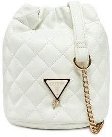 Torebka listonoszka Guess biała