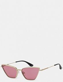 Okulary alexander mcqueen  złote damskie AM0501S