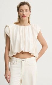 Bluzka MMC STUDIO  beżowa damska BLINK.TOP