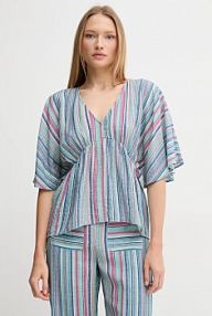 Bluzka Hoss Intropia  turkusowa damska 5879141