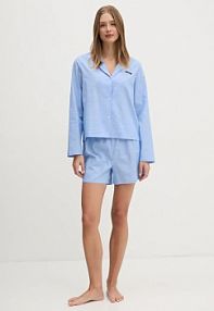 Piżama Karl Lagerfeld  niebieska damska A1W45004