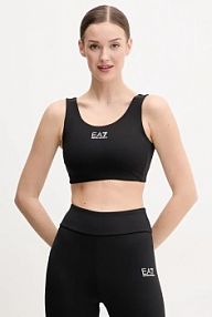 Biustonosz sportowy EA7 Emporio Armani  czarny AF12625.7W000
