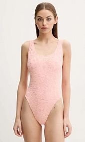 Strój kąpielowy adidas Originals  pomarańczowy JG1043