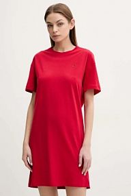 Piżama Tommy Hilfiger  czerwona damska UW0UW05767