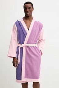 Szlafrok United Colors of Benetton  fioletowy damski 6ORD2801L