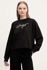 Bluza przez głowę HUGO  czarna 50534271