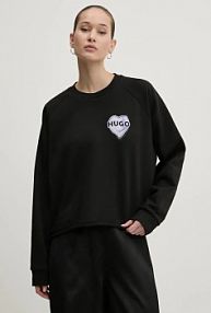 Bluza przez głowę HUGO  czarna 50534271