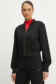 Bluza rozpinana Karl Lagerfeld  czarna damska A1W20043