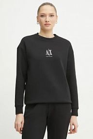 Bluza przez głowę Armani Exchange  czarna XW000821.AF10