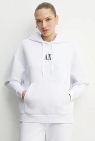 Bluza przez głowę Armani Exchange  biała XW000823.AF10