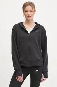 Bluza rozpinana adidas performance  czarna damska JP2654