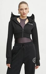 Bluza rozpinana Versace Jeans Couture  czarna damska 78HAIC08.CF00