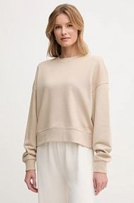 Bluza przez głowę United Colors of Benetton  beżowa 3UNID109A