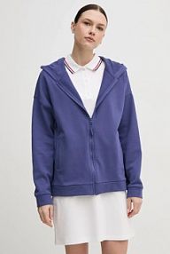 Bluza rozpinana United Colors of Benetton  fioletowa damska 3UNID500R