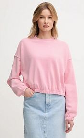 Bluza przez głowę United Colors of Benetton  różowa 39BLD109O