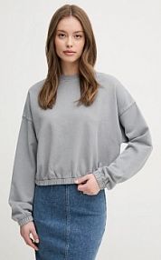 Bluza przez głowę United Colors of Benetton  szara 39BLD109O