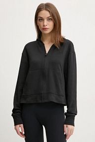 Bluza rozpinana Calvin Klein Underwear  czarna damska LV00QS7504