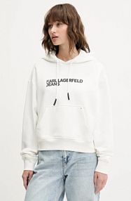 Bluza przez głowę Karl Lagerfeld Jeans  biała A2W20053