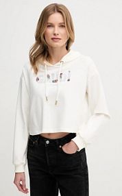 Bluza przez głowę Gaudi  beżowa 511BD64033