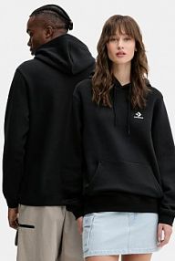 Bluza przez głowę Converse  czarna 10024509.A02