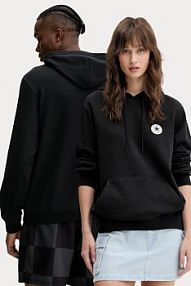 Bluza przez głowę Converse  czarna 10026983.A01