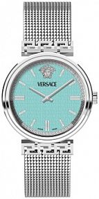 Zegarek Versace  srebrny damski VETCA0324