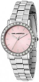 Zegarek Karl Lagerfeld  srebrny damski R0553100512