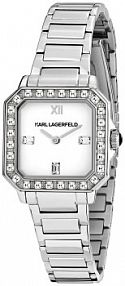 Zegarek Karl Lagerfeld  srebrny damski R0553102503