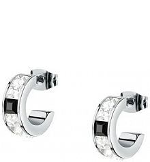 Kolczyki Karl Lagerfeld  srebrne KLAYC38