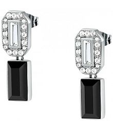 Kolczyki Karl Lagerfeld  srebrne KLAYC41