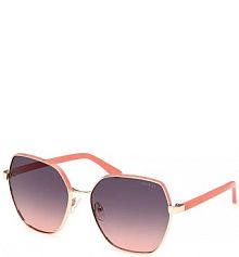 Okulary Guess  pomarańczowe damskie GU00108.6074B