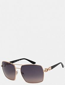 Okulary Guess  złote damskie GU00159.6328B