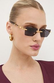 Okulary Balmain  złote damskie BPS.150E