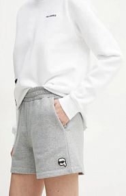 Szorty Karl Lagerfeld  szare damskie A1W10138