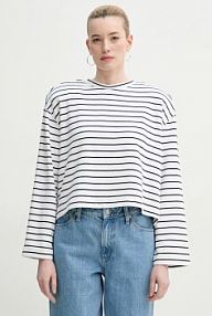 Longsleeve Gestuz  biały damski 10909341