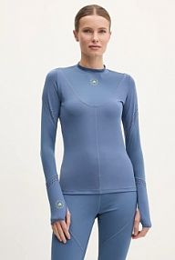 Longsleeve adidas by stella mccartney  niebieski damski JI5222