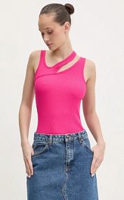 Top HUGO  różowy damski 50537044