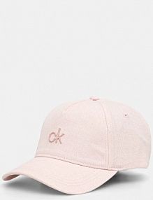 Czapka z daszkiem Calvin Klein  różowa damska K60K613118