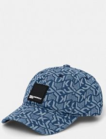 Czapka z daszkiem Karl Lagerfeld Jeans  niebieska damska A2W33091