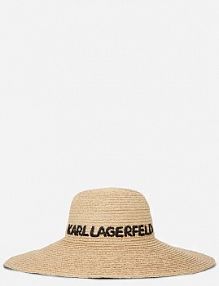 Kapelusz Karl Lagerfeld  beżowy damski A2W46054