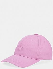 Czapka z daszkiem Levi's  różowa damska D7740.0014