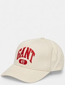 Czapka z daszkiem Gant  beżowa damska 9900261