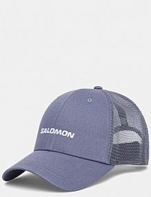 Czapka z daszkiem Salomon  niebieska damska LC2525000