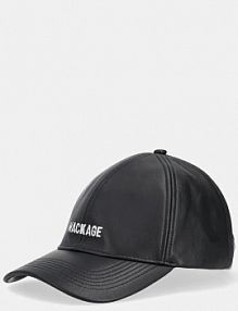 Czapka z daszkiem Mackage  czarna damska ANDERSON.L