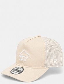 Czapka z daszkiem new era  beżowa damska 60595149